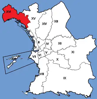 Location within Marseille