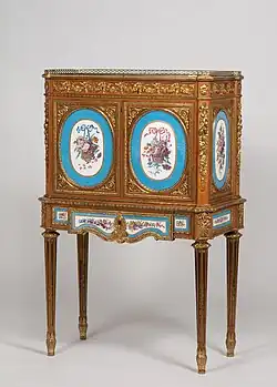 Martin Carlin, Fall-front desk, c. 1775 at Waddesdon Manor