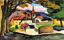Landscape with a Town, 1910