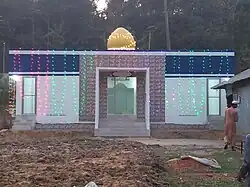 Masjid Ba'alwie, built in 2024 in Kawkhali