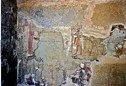 Painting on the wall of the mastaba