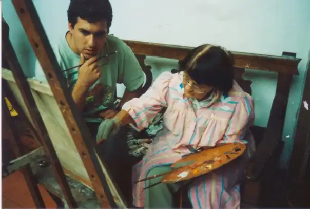 Mateo Blanco y Debora Arango