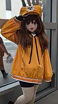 Animegao kigurumi cosplay of May (Guilty Gear).