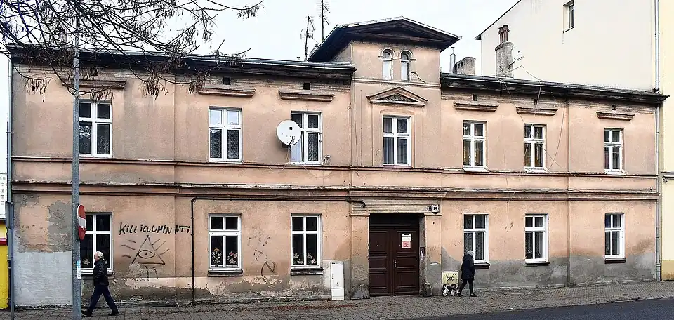 Facade on the street