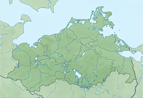 Cramoner See is located in Mecklenburg-Vorpommern