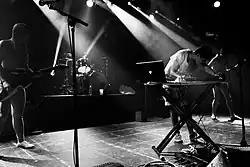 MEN performing at the Commodore Ballroom.