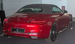 Rear view (SL 680)