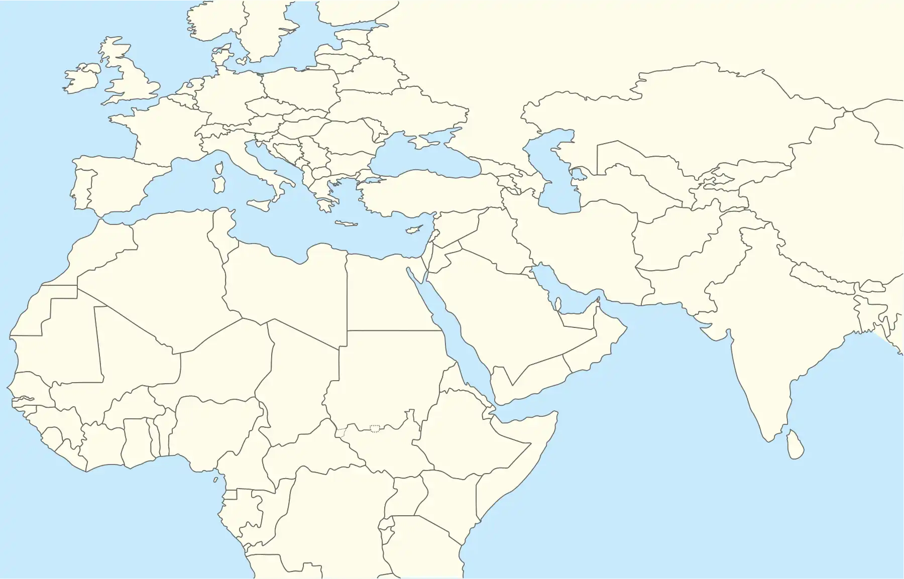 Seeb is located in Middle East