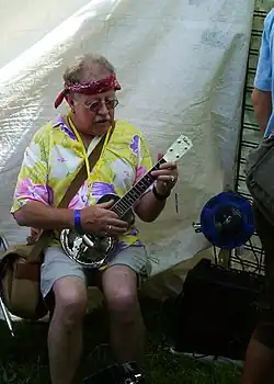 Harding at Fairport's Cropredy Convention in 2007
