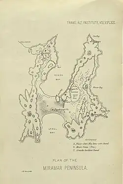 Map of peninsula