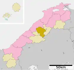 Location of Misato