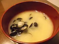Shijimi miso soup