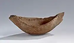 Naqada II clay model of a boat