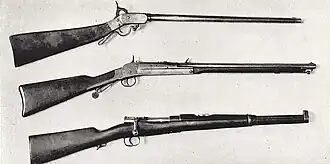 Photo of Modern Civil War guns of 1863