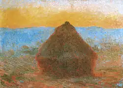 Monet grainstack 65 x 92 cm, 1891 W1285