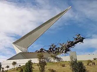 Vargas Swamp Lancers Memorial is the largest sculpture in Latin America