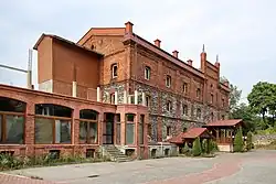 Former mill in Morawica