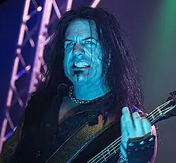 Vincent performing in 2012