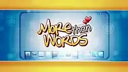 An image of a computer screen. An orange background is seen in the upper and lower part of the image. The series title is displayed on the center of the image.