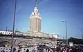 View of the hotel from the side of the Kazan railway station (1982)