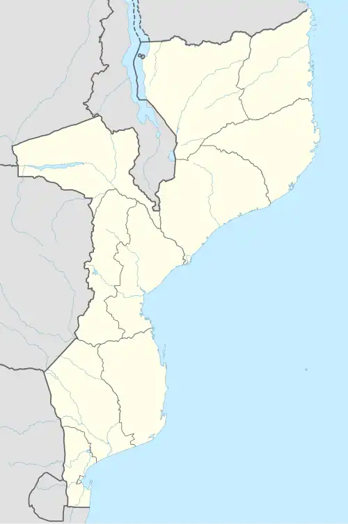 Operation Eland is located in Mozambique