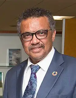 Tedros Adhanom, Director-General of the World Health Organization[55]