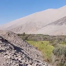 External walls, Tambo Viejo, in 2022