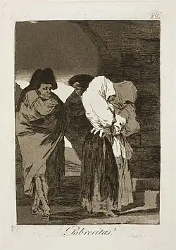 Capricho No. 22: ¡Pobrecitas! (Poor little girls!)