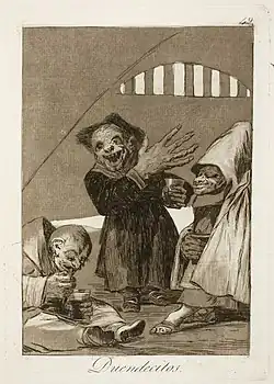 Capricho No. 49: Duendecitos (Hobgoblins)