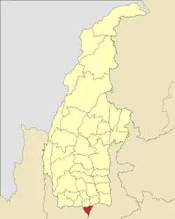 Location in Sagaing Region