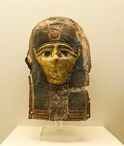 Egyptian funerary mask