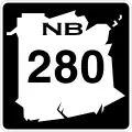Route 280 marker