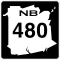 Route 480 marker
