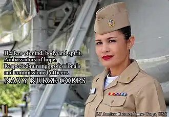 LT Annissa Cromer, Nurse Corps, USN, 2010.