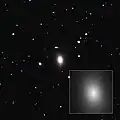 Elliptical galaxy NGC 1600 is located in a galaxy group about 200 million light-years away.[9]