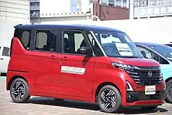 Second generation Nissan Roox (2020–present) Main article: Mitsubishi eK Space