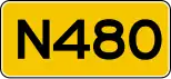 Provincial highway 480 shield}}