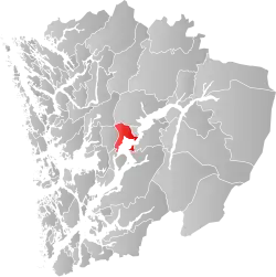 Strandebarm within Hordaland