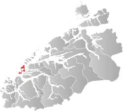 Giske within Møre og Romsdal