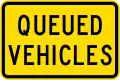 Queued vehicles ahead