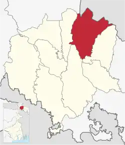 Location of Nagrakata