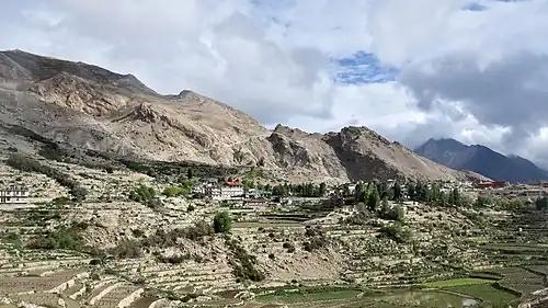 Nako village from NH 505