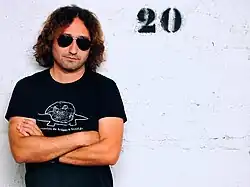 Nando López, songwriter, singer and guitarist.