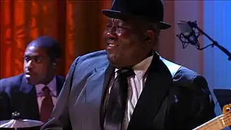 Nathan Watts performing at the White House (2009).