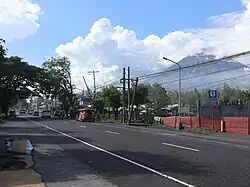 National Road, Daraga Cagsawa, AH26 sign (Daraga, Albay; 04-19-2023).jpg