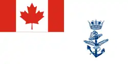 Naval jack of Canada from 1968 to 2013