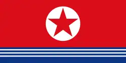 Naval jack of North Korea