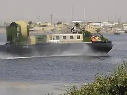 The Griffon 2000TD hovercraft of the Pakistan Marines in Karachi in 2006