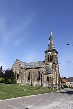 The church in Neufmaison
