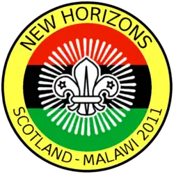 The logo designed specifically for the New Horizons Scotland - Malawi 2011 expedition
